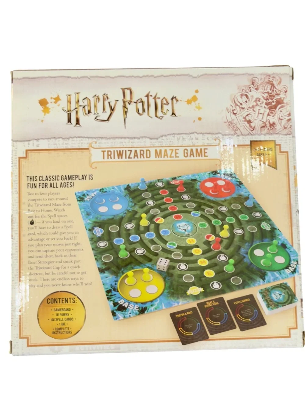 Wizarding World of Harry Potter Triwizard Maze Board Game 2nd Edition. NEW.
